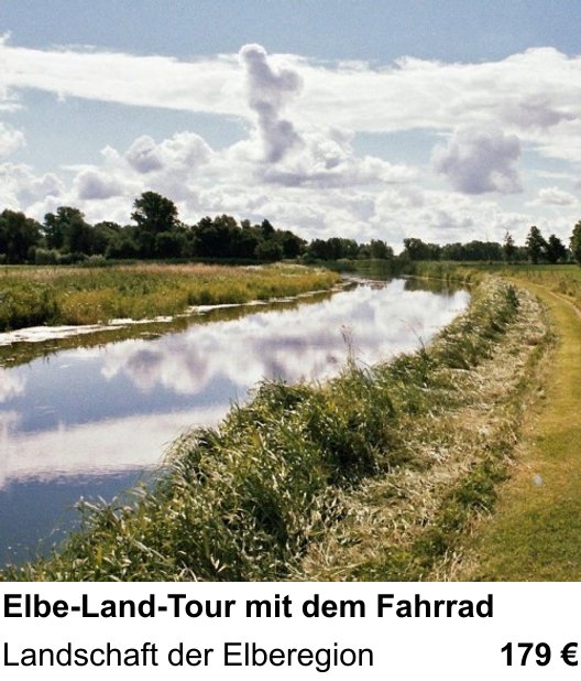 Atmosphärischer Fotoworkshop für Aufnahmen zu Elbe-Land-Tour mit dem Fahrrad: Landschaft der Elberegion