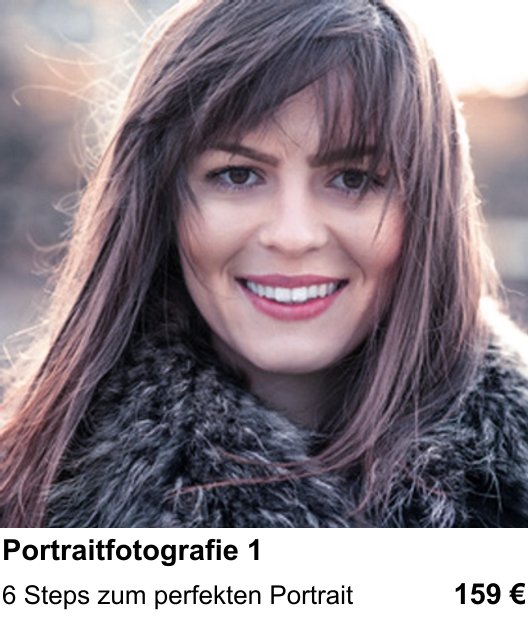 Fotokurs für Grundlagen für gelungene Portraits in Krefeld – 6 Steps zum perfekten Portrait
