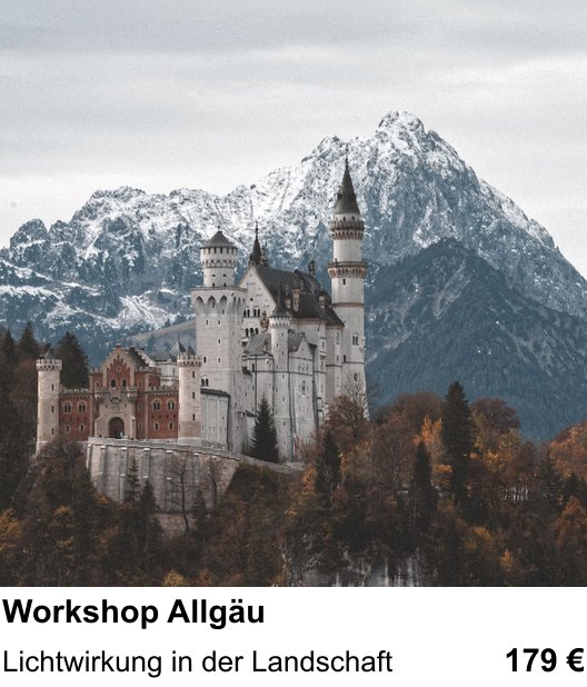 Atmosphärischer Fotoworkshop für Aufnahmen zu Workshop Allgäu: Lichtwirkung in der Landschaft